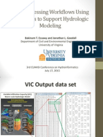 Bakinam T. Essawy and Jonathan L. Goodall - Post-processing Workflows Using Data Grids to Support Hydrologic Modeling