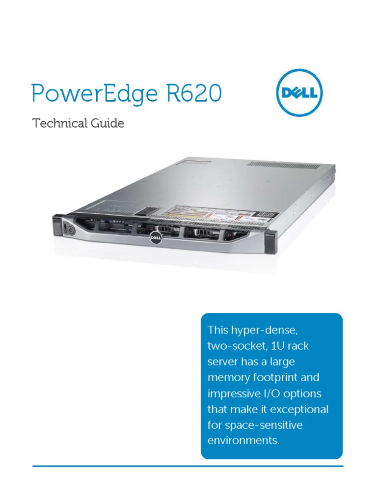 R620 Technical Guide | PDF | Solid State Drive | Graphics Processing Unit