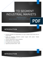 How To Segment Industrial Markets