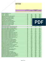 Rendimientos Construcción