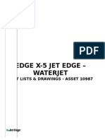 Edge X-5 Jet Edge - Waterjet: Part Lists & Drawings - Asset 10987