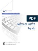 Gerencia de Memoria (2) - Paginacao