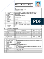 Curriculum Vitae Agus Abdurohman