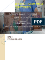 Ppt Case Peritonitis