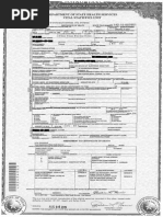 Stone Death Certificate