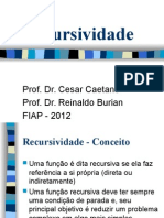 AULA - Teoria Da Recursividade