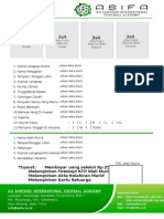 Formulir Pendaftaran Asifa