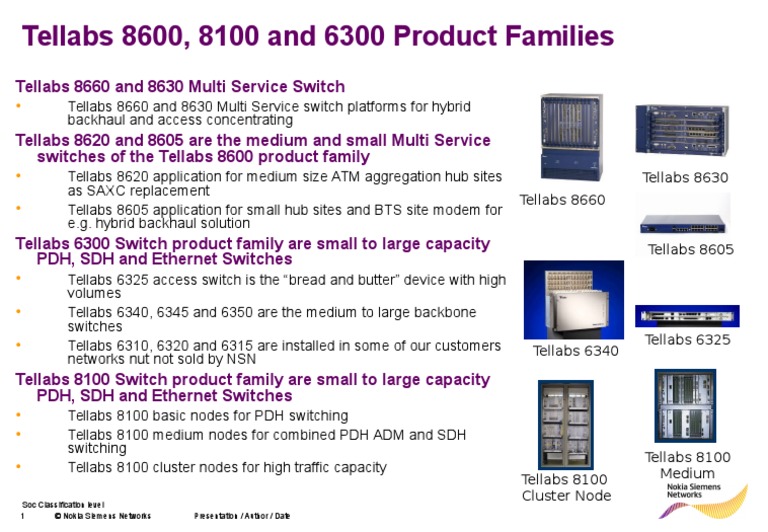 Tellabs 8660 8630 | PDF | Network Switch | Network Architecture