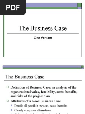Business Case
