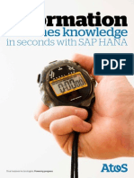 Atos Sap Hana Brochure