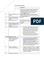 Term Sheet For Proposed Concession Agreement