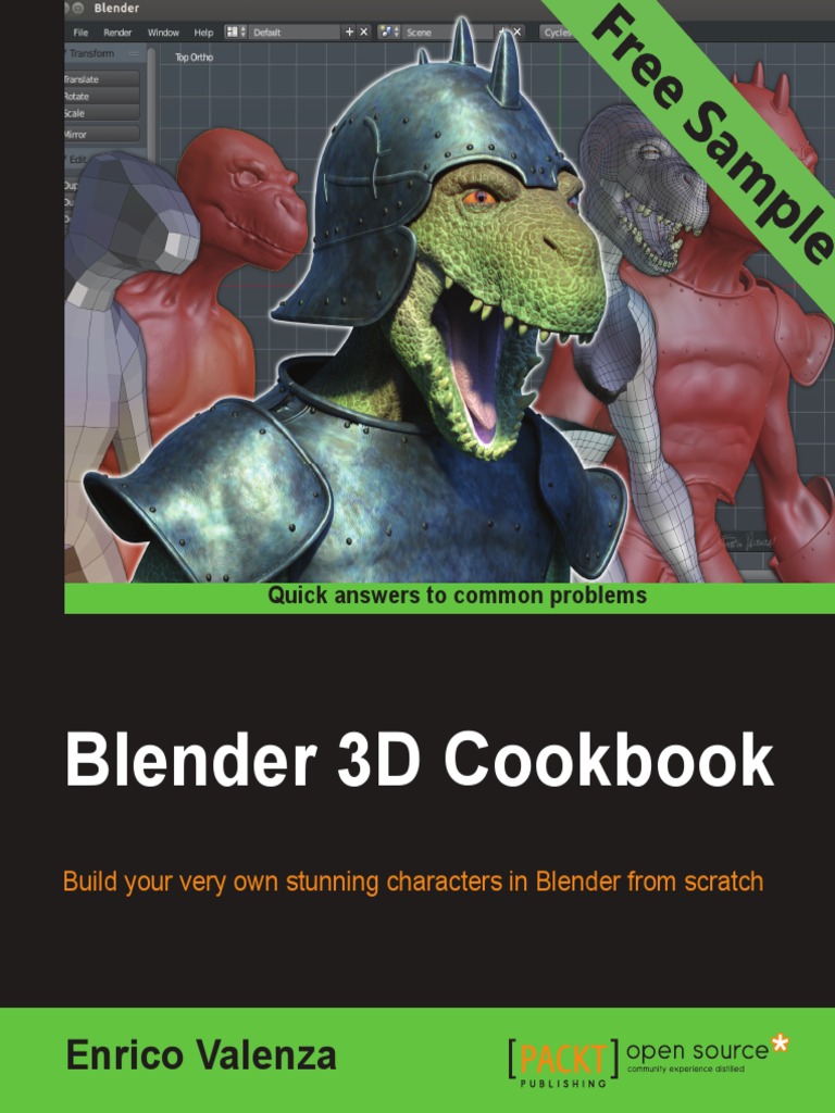 Blender 3D Cookbook - Sample Chapter | PDF | Blender (Software) | Shader