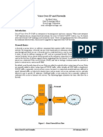 Voice Over IP and Firewalls: Figure 1 - Basic Firewall Data Flow