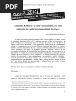 Alexandra Kollontai e o Amor-camaradagem