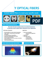 Comm 15006 Specialty Optical Fibers Custom Capacities