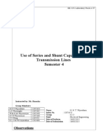 Use of Series Shunt Capacitors