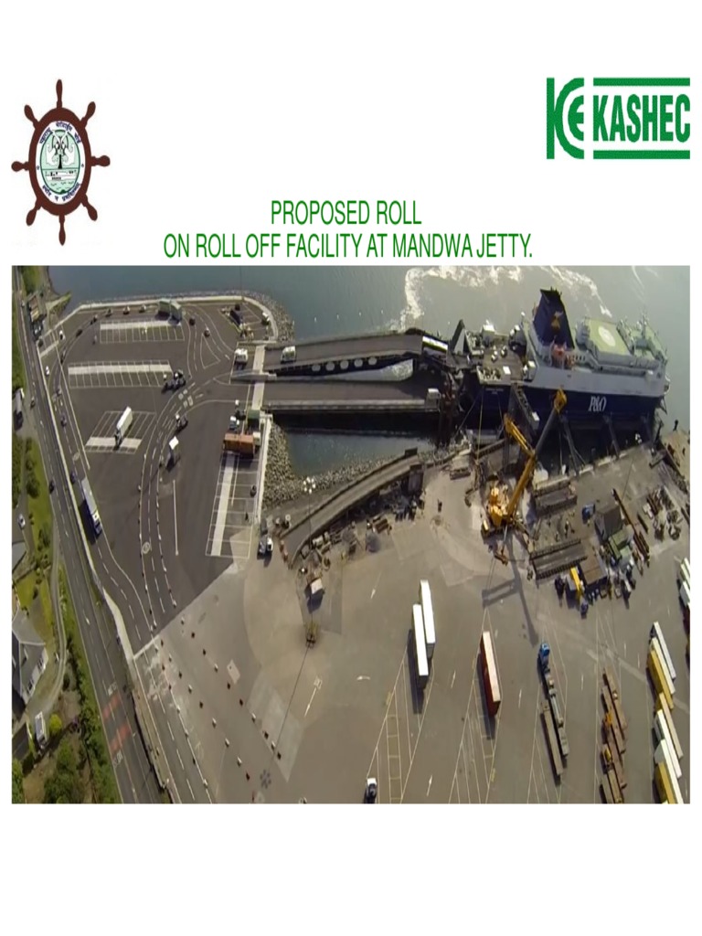 Mandwa Jetty RO-RO Facility Proposal | PDF | Ships | Shipping