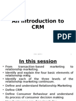 An Introduction To CRM