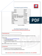 Dubai Prepaid SIM - Tariff & User Manual