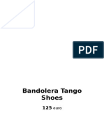 Bandolera Tango Shoes