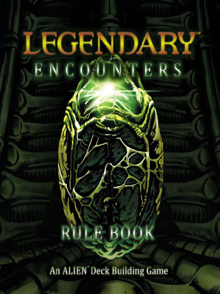 Legendary Encounters - Rules | PDF | Playing Cards | Gaming