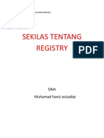 Sekilas Tentang Registry