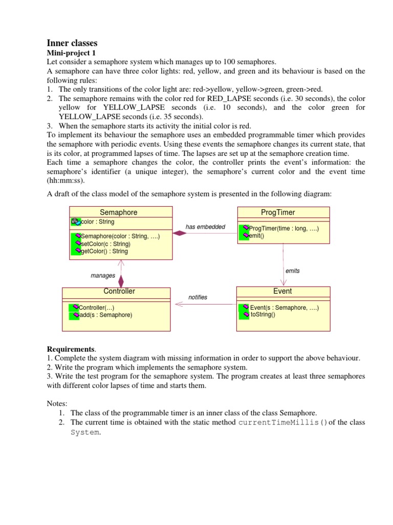 Inner Classes | PDF | Teaching Methods & Materials | Technology ...