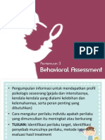 B Mood 3 Behavioral Assessment 1