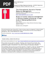 Download Study on human resource management A case study of Samsung Electronicspdf by Tiew Kiong Ting SN273817308 doc pdf