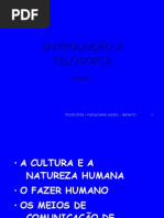 A Cultura e a Natureza Humana (Prof. Renato Cabral)