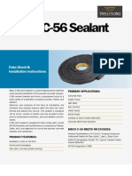 Datasheet Bidco Sealant C-56 For BC - Trelleborg