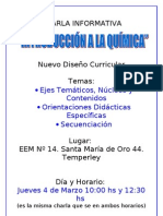 Charla Informativa