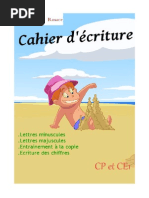 Cahier D' Écriture Grande Section | PDF | Maison et jardin