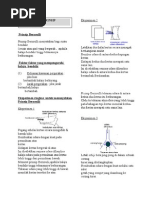 Prinsip Bernoulli Pdf