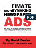 David Fowler - Ultimate Moneymaking Newspaper Ads