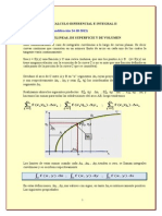 Cálculo integral curvilíneo, de superficie y volumen