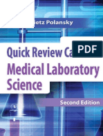 Quick Review Cards For Medical Laboratory Science - Polansky, Valerie Dietz