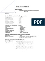 MSDS - Teromayolica 97