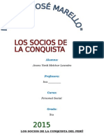 Los Socios de La Conquista Del Perú