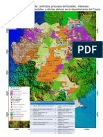 Mapa Vulnerabilidad Territorial en El Cauca