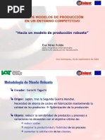 Hacia Un Modelo de Producción Robusta