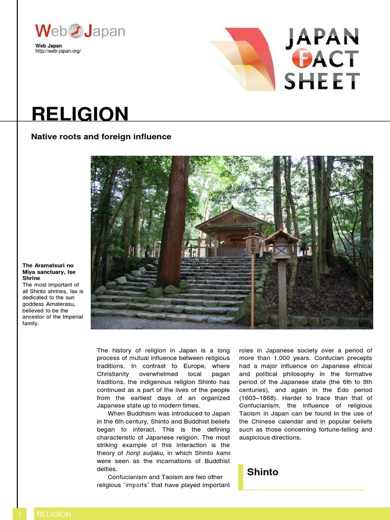 The Interwoven History of Religion in Japan From Indigenous Shinto
