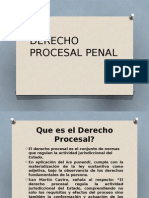 Derecho Procesal Penal