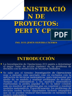 01 Admin. de Proyectos Pert CPM Investigacion Operativa