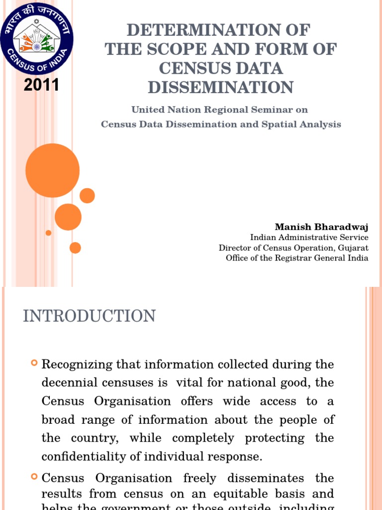 Census Data Dissemination Strategies | PDF | Census | Map