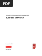 Business Strategy Study Guide 2015