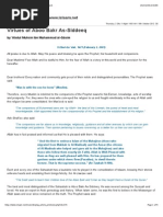 Fadail of Aboo Bakr as-Siddeeq - Islamic Network