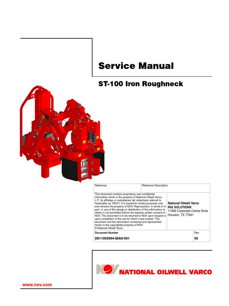Iron Roughneck ST100 Service Manual PDF Electrostatic Discharge Science