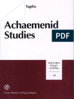 Achaemenid Studies