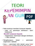 Teori Kepemimpinan Guru